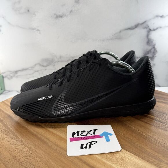 Men’s 10.5-Nike Zoom Mercurial Vapor 15 Club Tf nby Black Smoke Grey DJ5968-001 main image 9